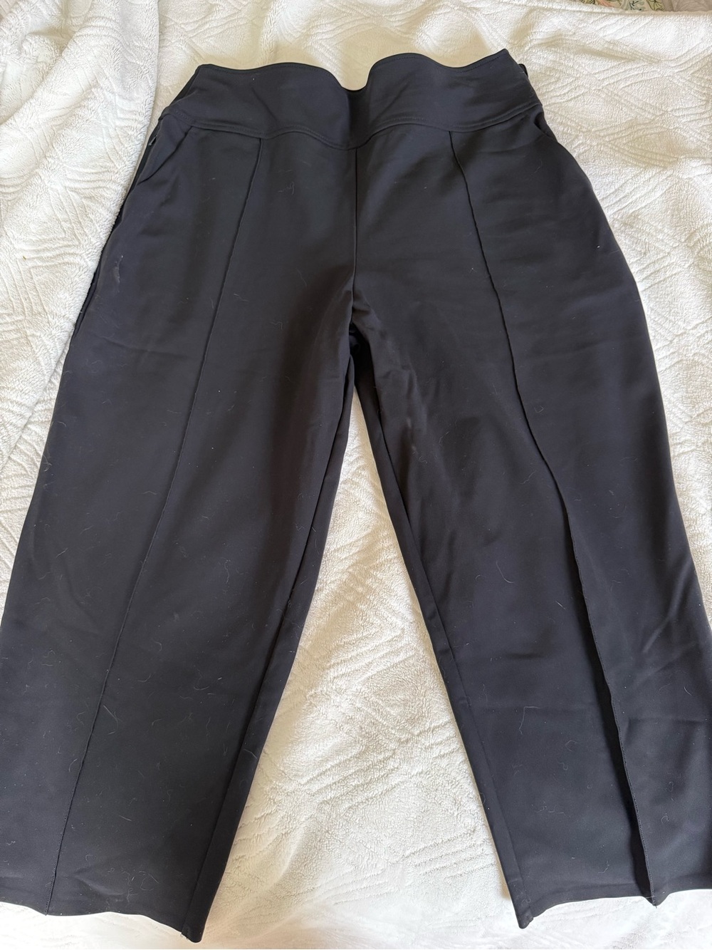 Athleta Black High-Rise Stretch Trouser Ankle Pants